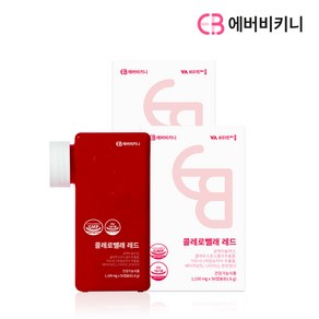 에버비키니 콜레로뺄래 레드 61.6g, 56정, 2개