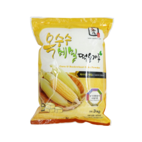 옥수수메밀떡용가루 3kg(옥수수메밀술빵)