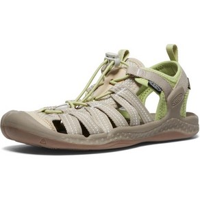 KEEN KINE 여성 드트 크릭 H2 클로즈드 토 워터 샌들, 6.5, Plaza Taupe/Taagon