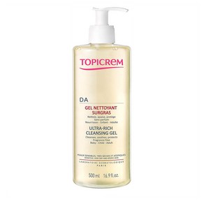 Topicem DA Gel Nettoyant Sugas 토피크렘 울트라 리치 쉬르그라 클렌징 젤 500mL, 1개