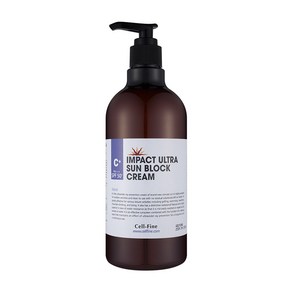 셀파인썬크림 SPF50+++골프장 피부과 브라운썬블록 크림 500ml 1개