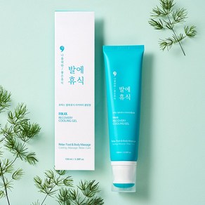 포렉스 발에휴식 리커버리 쿨링젤 릴렉스풋&바디마사지 100ml, 1개입, 1개