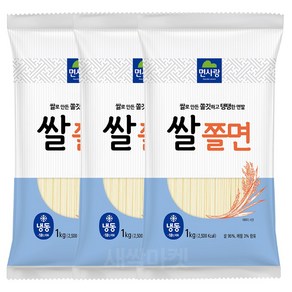 면사랑 쌀쫄면, 6개, 1kg