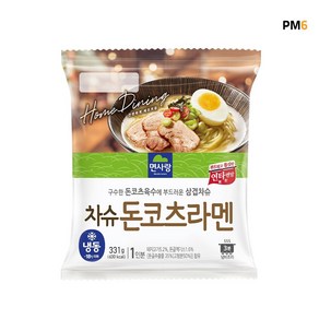 면사랑 차슈 돈코츠라멘 냉동 군대 PX, 2개, 1개