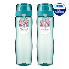 코멕스 원터치물병 2p, 민트, 650ml