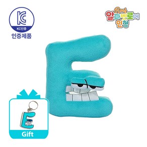 [KC인증 당일발송] 로앤제이 로블록스 알파벳로어 인형, 5.E인형키링, 1개