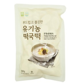 ORGA 유기농 떡국떡, 1개, 500g