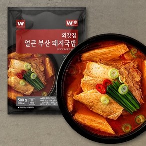 [외갓집] 얼큰 부산 돼지국밥 500g X 2팩, 2개