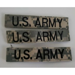 미군 ACU US ARMY 중고 유니폼 패치 군마크 벨크로 찍찍이패치 MADE IN USA