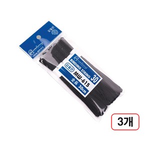 아카데미)갑철끈(소/30cm/MW-615) 3개입