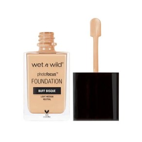 Wet n wild 포토 포커스 파운데이션 소프트 아이보리 28.3g 1온스 564488, 버프 비스크 564488, 1개