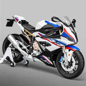 BMW s1000rr 오토바이 프라모델 1:9 다이캐스트 바이크 장식품 피규어