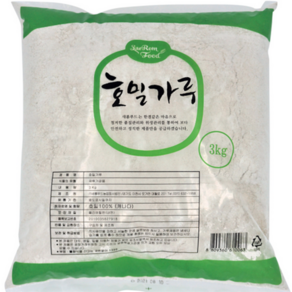 새롬푸드 호밀가루, 3kg, 1개
