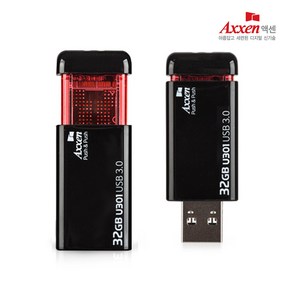 액센 U301 초고속 클릭형 USB3.0메모리 16GB~512GB [레이저 각인 단 한개도 무료], 16GB