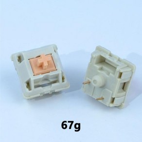 기계식 촉각 플러그 핫 Holy GMK67 62g GK61 맞춤형 Panda POM 키보드, 없음, 11) 67g - 10PCS, 23.67g - 10PCS