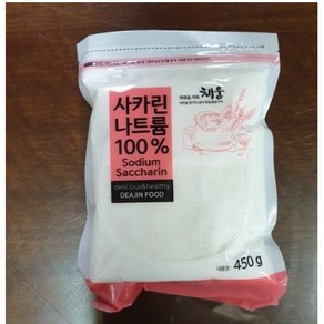 대진식품 사카린(수입산) 450g, 1개