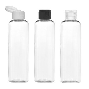 원터치캡용기 120ml 150ml 200ml 250ml 300ml 500ml 똑딱이용기 어매니티공병, 1개