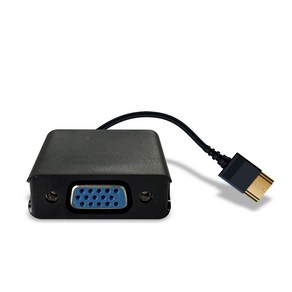 ACRONET VDK-M02A 컨버터 (HDMI to VGA+AUDIO), 1개, 선택하세요, 1개