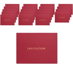 페이퍼포레스트 INVITATION 초대장 초청장 행사 봉투