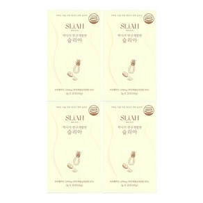 슬리아 브로멜라인 소화효소 20포, 40g, 4개