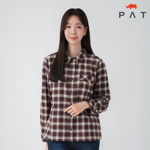 [PAT 여성] 멀티 체크 숏기장 셔츠_1I61507