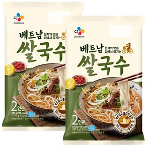 CJ 베트남 쌀국수, 375g, 2개