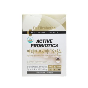 닥터엘리자베스 액티브 프로바이오틱스 60포, 120g, 1개