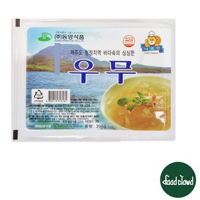 국내산 저칼로리 탱글한 식감의 제주산지 우뭇가사리 우무채 350g, 1개