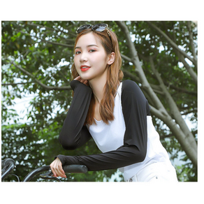 FANSDA 1+1 남여공용 입는 쿨토시 팔토시, 2개
