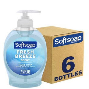 Softsoap 핸드워시 프레시 브리즈 221mL 6개세트, 6개