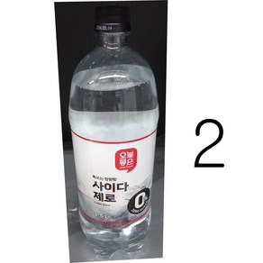 오늘좋은 사이다제로1.5리터 X 2개, 1.5L