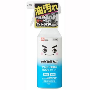 레크 물의 격락군 400ml 세정 제균 탈취 알칼리 전해수 두 번 닦을 필요 없음