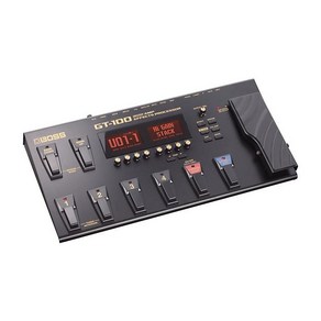 BOSS GT100 Guita MultiEffects Pedal, One Size, 1개