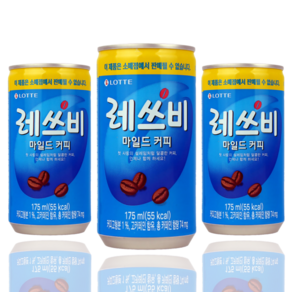 레쓰비 마일드 커피 업소용 175ml 30캔, 30개