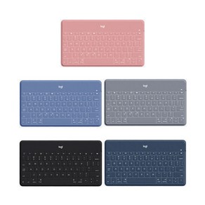 로지텍 키즈투고 키보드 아이폰 아이패드 5종 택1/ Logitech Keys-To-Go Ulta-light Potable Keyboad, 5. Classic Blue