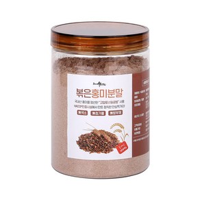 찰홍미분말300g 유색미 붉은찹쌀가루 적미 컬러 기능성쌀, 볶은찰홍미분말 300g, 1개, 300g