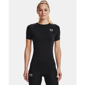 [언더아머 본사]Womens HeatGear Compression Short Sleeve1365460-001