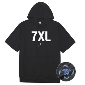 코코쉘 HHB 루즈핏 여름 후드반팔 오버사이즈 특대 반팔티 7XL 4XL 빅사이즈 남자 후드티 맨투맨 운동복 트레이닝복 캠핑 바캉스