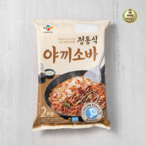 (냉장)[CJ제일제당]정통식 야끼소바2인분, 412g, 4개