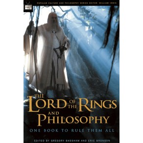 (영문도서) The Lod of the Rings and Philosophy: One Book to Rule Them All Papeback, Open Cout, English, 9780812695458