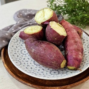 진율미 햇 밤고구마 한입 중상 특상 24년 상시수확 황토밭 퍽퍽한 고구마 밤맛 2kg, 1박스, 한입2kg