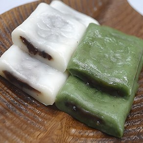 (셀브)백쑥앙금절편 떡 1kg+1kg (47~50개입) 굳지않는 절편떡 개별포장, 998g, 2개