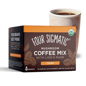 Fou Sigma Foods Sigmatic 차가 노루궁뎅이버섯 커피믹스 2.5g x 10팩, 1개, 10개입, 25g