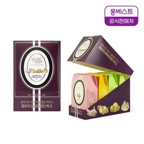 몽베스트 블랜딩 콤부차 달콤 4종(레몬라임 샤인머스켓망고 외 40포), 4개, 50g