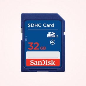 샌디스크 8GB SD카드 CLASS4 SDSDB -008G 15MB/s 디카 네비 업데이트