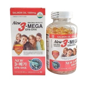 오메카3 salmon oil 1001mg 300캡슐 당일발송, 300정, 1개