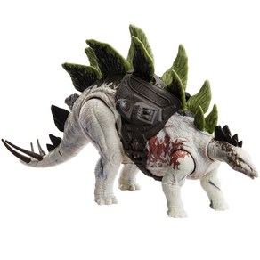 (MATTEL) (JURASSIC WORLD) : [4 ~] HLP24 마텔 쥬라식 월드 빅 액션 스테고 사우루스, 1개