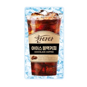 칸타타 아이스 블랙커피 230mlx40팩, 230ml, 40개