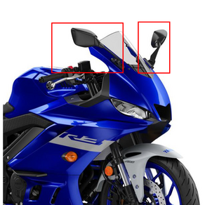 야마하 R3 2019- 백미러 BS7-F6280 BS7-F6290 YZF-R3, 우(BS7-F6290)