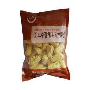 (냉동)세미원고추잡채김말이 1kg, 1개